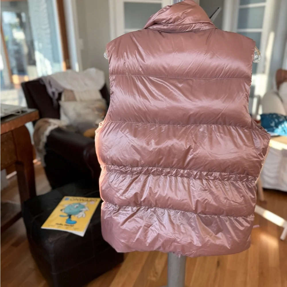 Athleta Mauve Puffer Vest - Picture 2 of 4